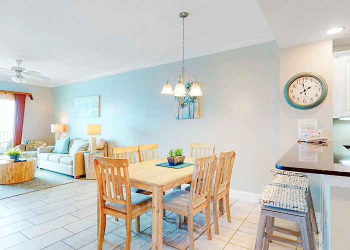 Waterfront With Deck Balcony Ac & Washer Dryer Holiday home Gulf Shores